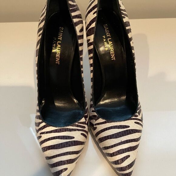 Saint Laurent Paris Pumps Size 38 Never Worn - Picture 6 of 7